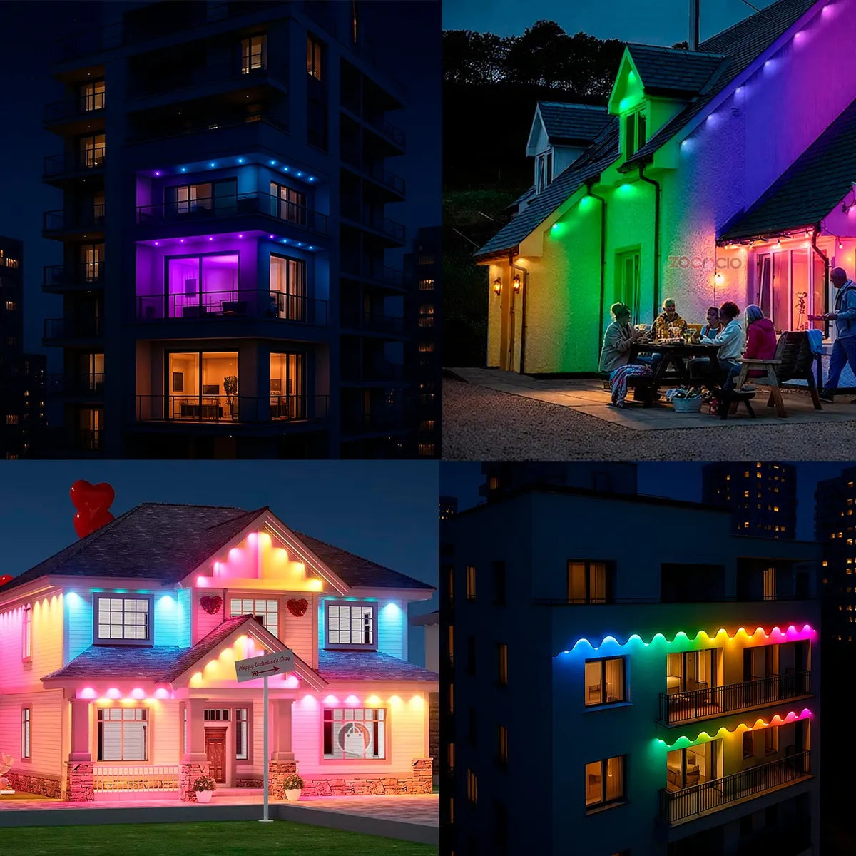 SmartLight™ Iluminación Permanente Para Exteriores