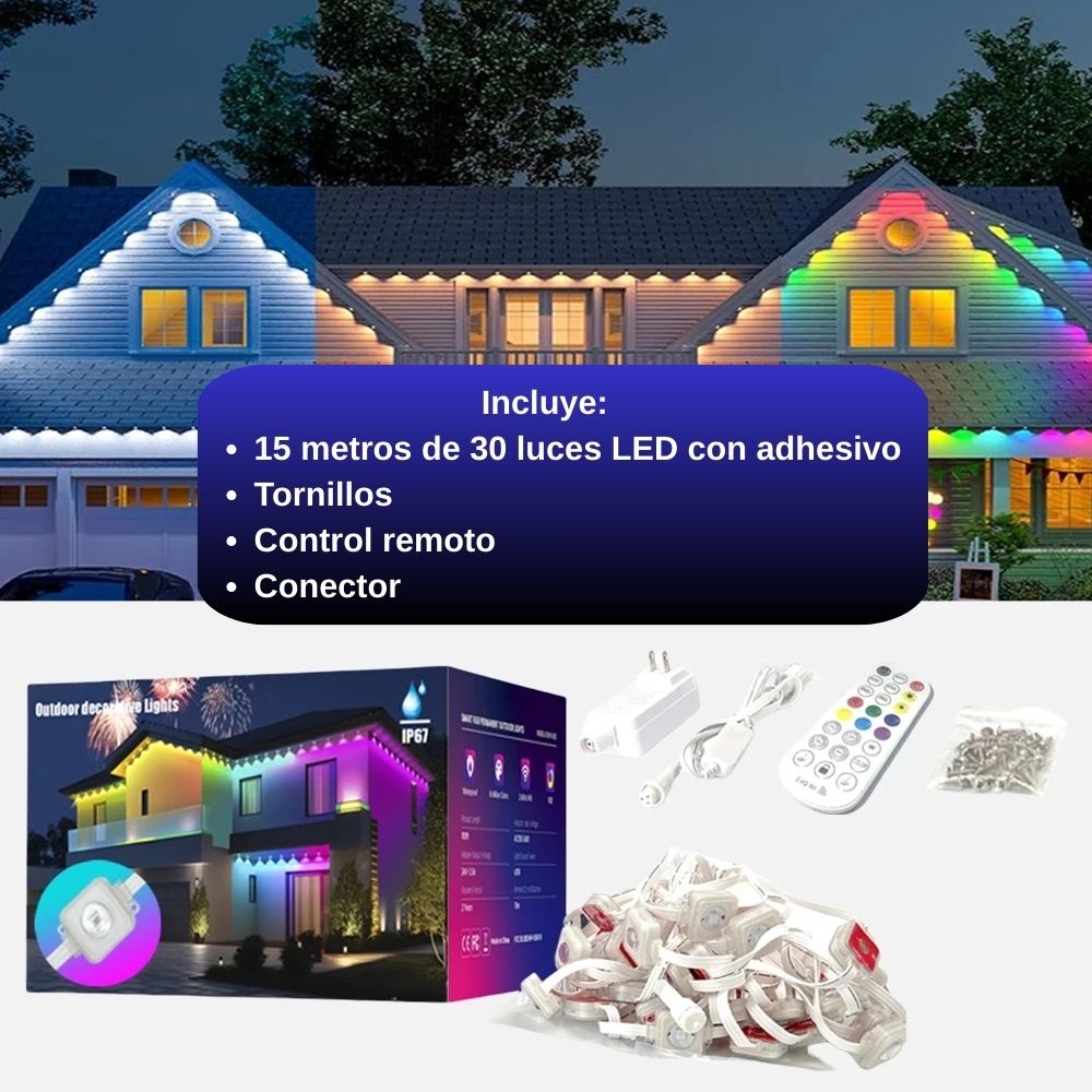 SmartLight™ Iluminación Permanente Para Exteriores